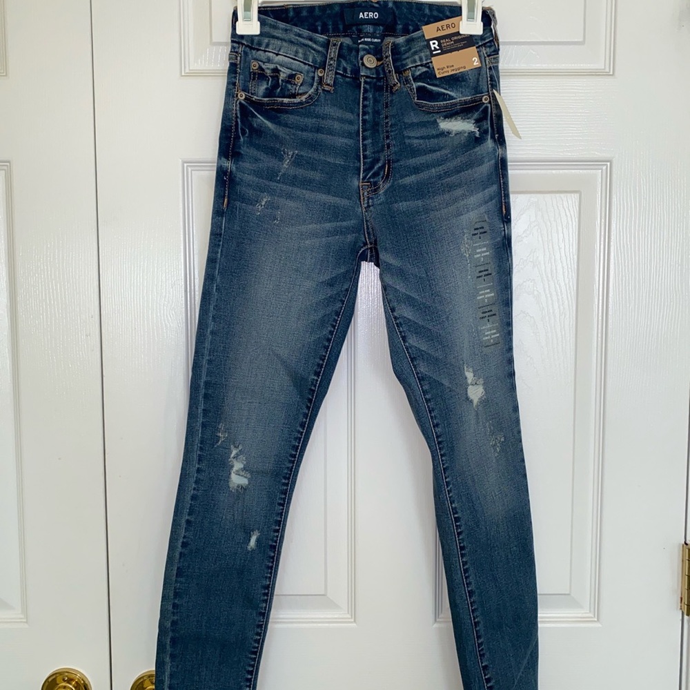NWT Aero High Rise Curvy Jegging